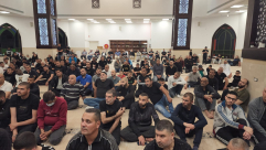 شعائر صلاتي العشاء والتراويح من مسجد النور في اللد 